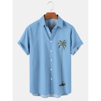 Holiday Collection Coconut Beach Casual Short Sleeve Shirt