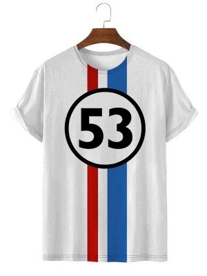 Men's Retro Racing Short Sleeve T-Shirt